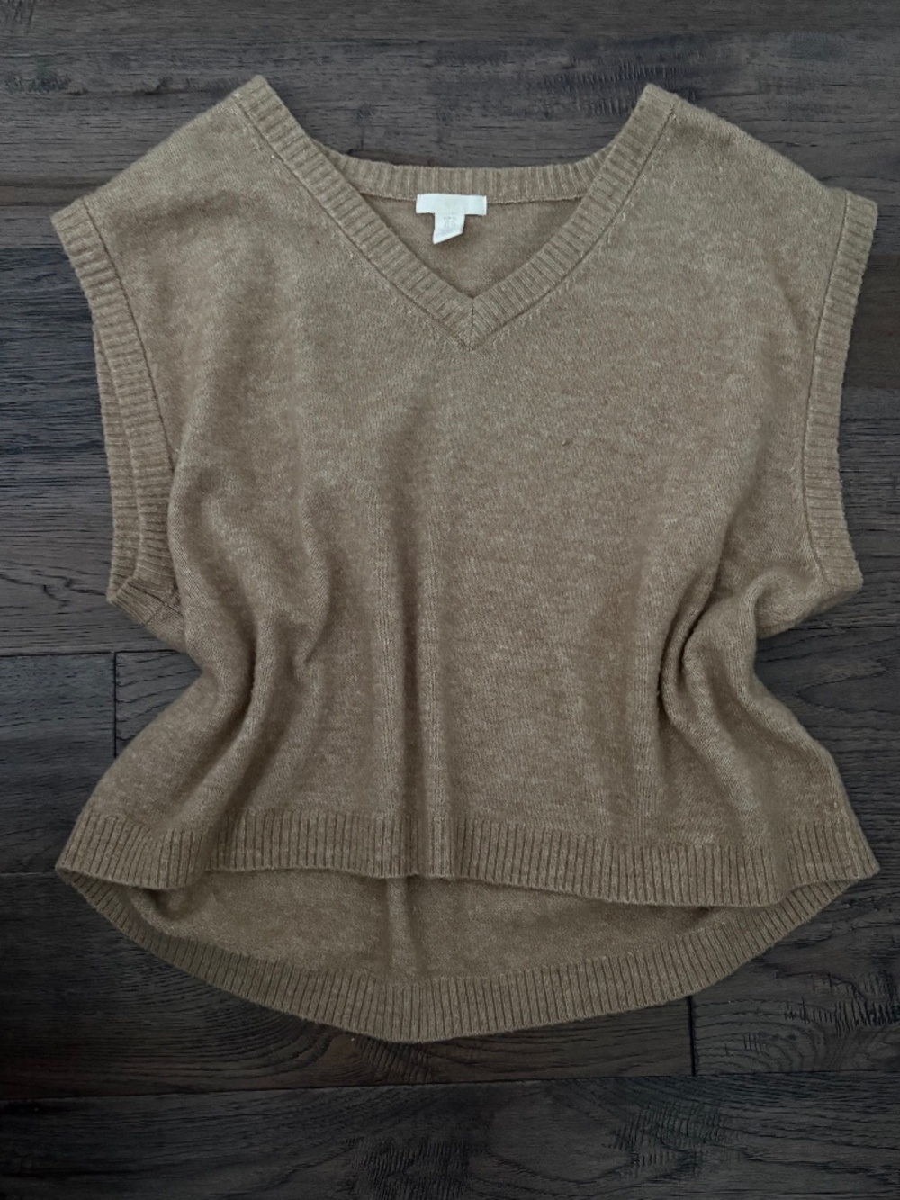 Beige Sweater Vest